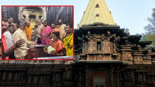 కొల్హాపూర్ శ్రీమహాలక్ష్మీ దర్శించిన చంద్రబాబు , భువనేశ్వరి | Maharashtra| Oneindia Telugu
