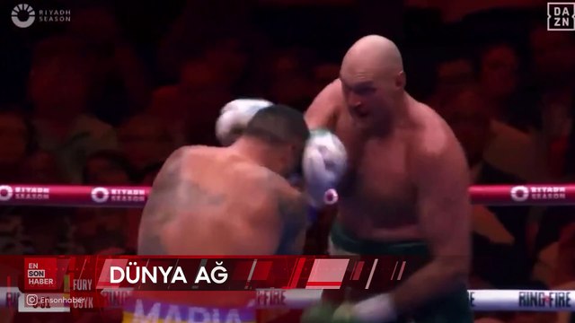 Tyson Fury'i yenen Oleksandr Usyk, dünya ağır sıklet şampiyonu