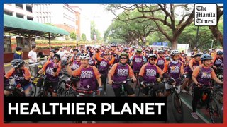 Biking enthusiasts join Pedal for People and Planet