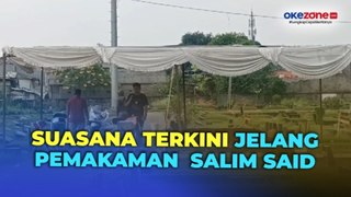 Jelang Pemakaman Tokoh Pers Salim Said, Begini Suasana di TPU Tanah Kusir