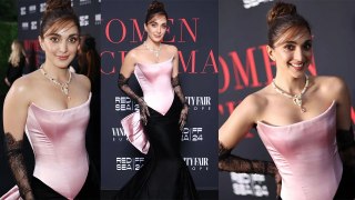 Cannes 2024:Kiara Advani, Pink Black Fish Tail Gown पहने लगीं जलपरी, Dress पर लगे बो ने खींचा ध्यान