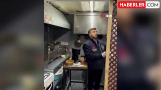 Taksim'de torbacı çilingire ve restoranına operasyon kamerada: 3 milyon liralık marihuana bulundu