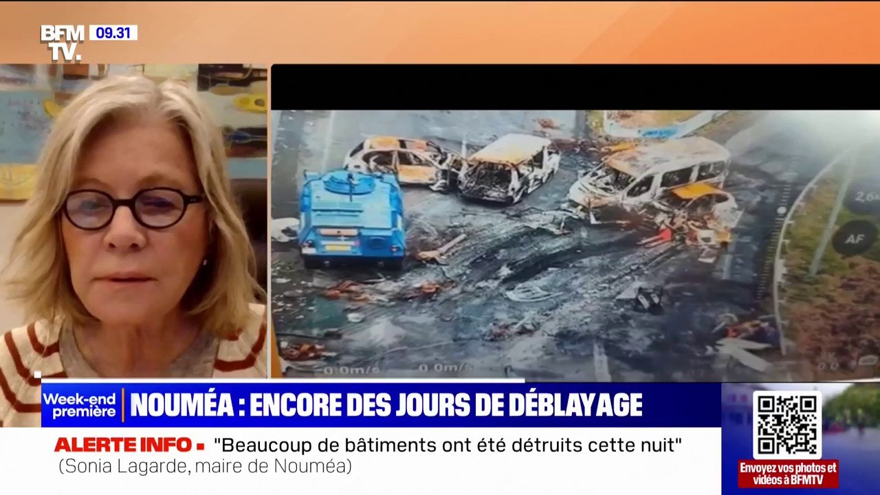 Nouvelle-Calédonie: "Ça va mettre des jours et des jours avant que la circulation ne revienne de manière normale" assure la maire de Nouméa, Sonia Lagarde