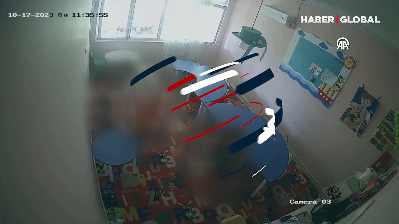 Antalya'da kreşteki çocuklara şiddet uygulayan müdür tutuklandı