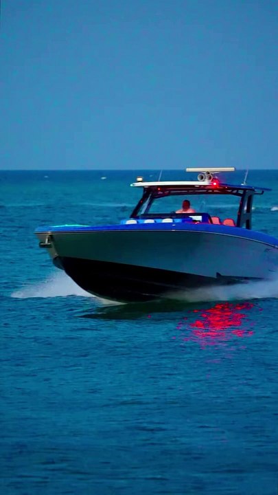 Twilight capture of Midnight Express at the Haulover Inlet in Bal Harbour, Florida