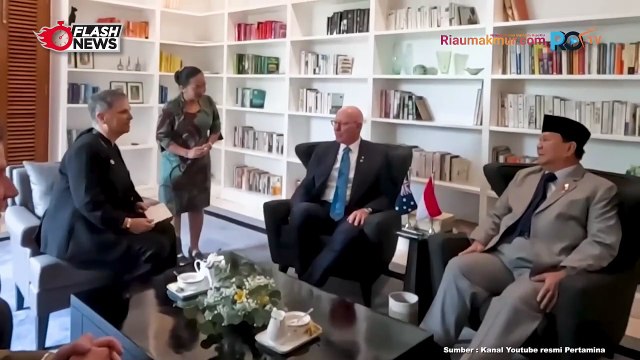 Prabowo Hadiri Undangan Gubernur Jenderal Australia di Kediaman Dubes Australia untuk Indonesia