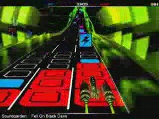Audiosurf - Fell on Black Days (Soundgarden)