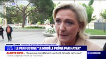 Européennes: Marine Le Pen fustige 