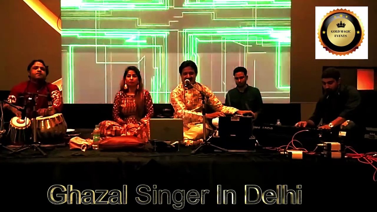 Ghazal Singer For Corporate Events In India | Ghazal Singer For Corporate Events Near Me | Ghazal Singer For Cocktail Party | Ghazal Singer For Wedding