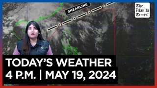 Today's Weather, 4 P.M. | May 19, 2024
