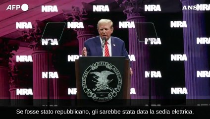 Trump: "Biden corrotto, e' una minaccia per la democrazia"