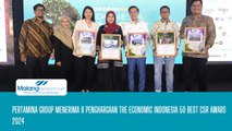 Pertamina Group Menerima 8 Awards The Economic Indonesia 50 Best CSR Awards 2024