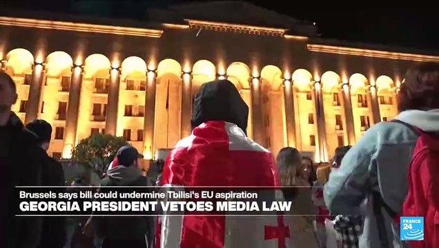 Georgia president Salome Zurabishvili vetoes controversial 