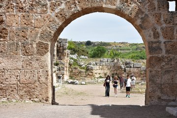 Perge Antik Kenti'ndeki çalışmalar tamamlandı!