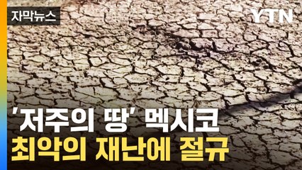 [자막뉴스] '저주의 땅' 되어버린 멕시코, 최악의 재난에 절규 / YTN