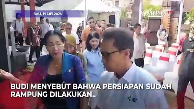Peluncuran Internet Starlink di Bali, Budi Gunadi Sadikin Meninjau Lokasi Acara