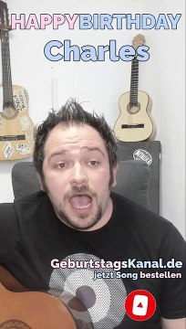 Happy Birthday, Charls! Geburtstagsgrüße an Charls