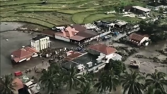 Flash floods, cold lava flow hit Indonesia’s Sumatra island, killing at least 37