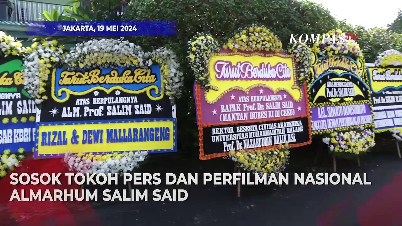Salim Said Dimata Idrus Marham: Beliau Bagaikan Perpustakaan Internasional Berjalan