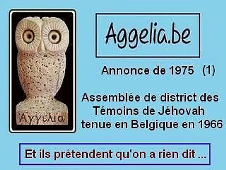 Premier discours