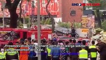 Seluruh Korban Pesawat Latih Jatuh di BSD Berhasil Dievakuasi, Jenazah Dibawa ke RS Polri Kramat Jati