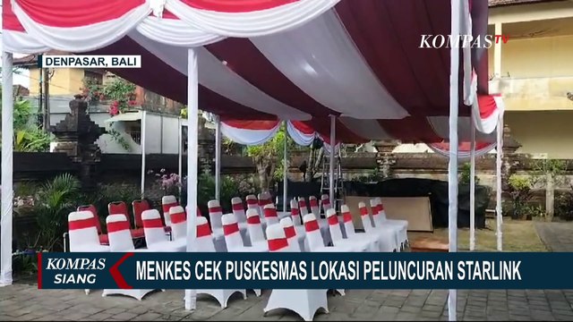 Kata Menkes Usai Tinjau Puskesmas Lokasi Peluncuran 'Starlink' di Denpasar