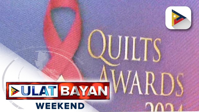 Mga advocate sa AIDS Awareness, binigyang-pagkilala sa Quilts Awards 2024