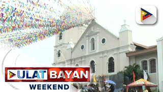 Mga nagtitinda sa paligid ng Nuestra Señora de Salambao sa Obando, Bulacan, naging mabunga ang...