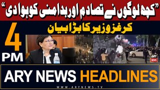 ARY News 4 PM Headlines 19th May 2024 | Kyrgyz minister's Big statement