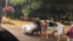 Homem estoura para-brisas de veículo em Cruzeiro do Oeste durante briga