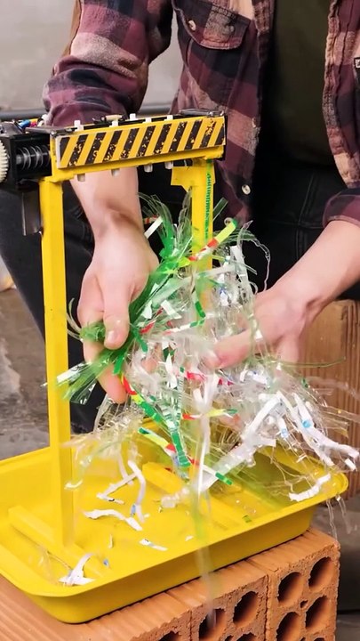 Turning Plastic Bottles Into Something Useful