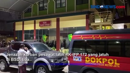 Tiba di RS Polri Kramat Jati, 3 Jenazah Korban Pesawat Jatuh di BSD akan Diautopsi