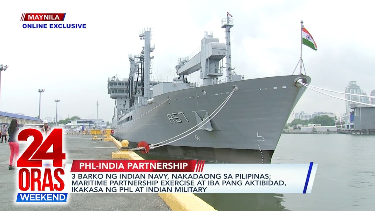 24 ORAS WEEKEND ONLINE EXCLUSIVE MAY 19, 2024: Day 2 ng Finale Pagtatag World Tour concert ng SB19, gaganapin mamaya; 23 Pinoy crew, ligtas sa oil tanker na tinira ng missile ng Houthi sa Red Sea; Magbabarkada, may DIY swimming...