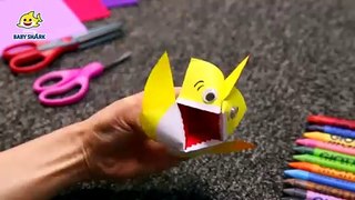 Origami Baby Shark Song How to Draw Baby Shark for Kids 15-Minute Learning with Baby Shark