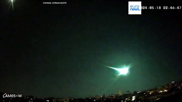 Meteorito: ¿Qué era realmente el objeto que iluminó anoche el cielo de España y Portugal de azul?