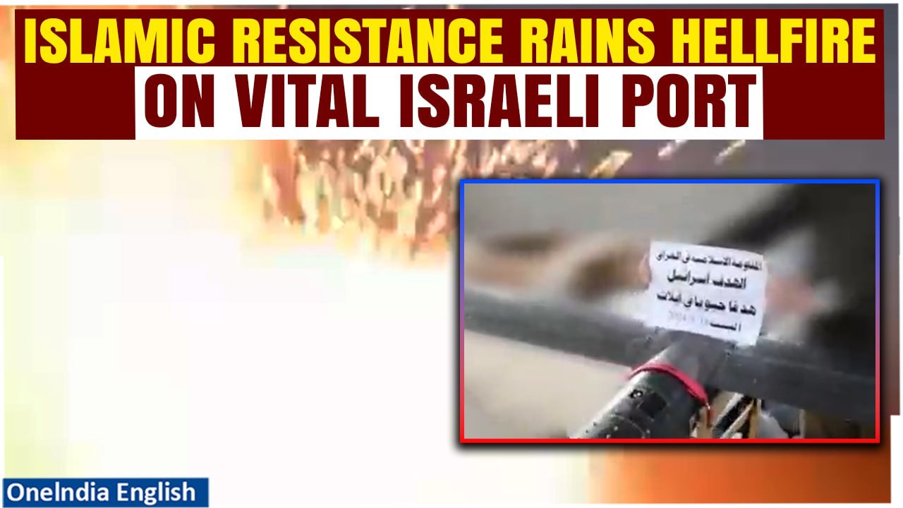 Iraqi Islamic Resistance Launches Fresh Blitz On A Strategic Target in Israel’s Eilat Port | Video