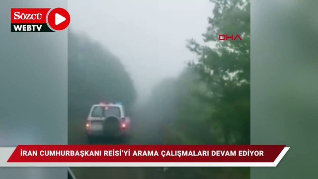 İran Cumhurbaşkanı Reisi’yi taşıyan helikopter acil iniş yaptı