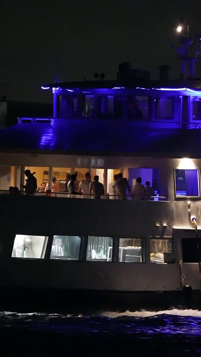 US Navy Sailors getting a ride tonight from the Port of Miami to the aircraft carrier USS Harry S. Truman (CVN 75) off Miami's shores