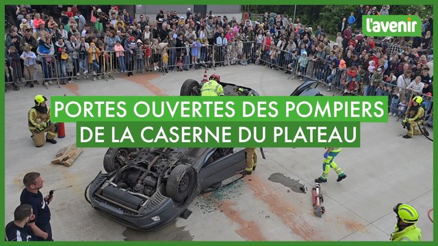 Portes ouvertes des pompiers de la caserne du Plateau (Herve)