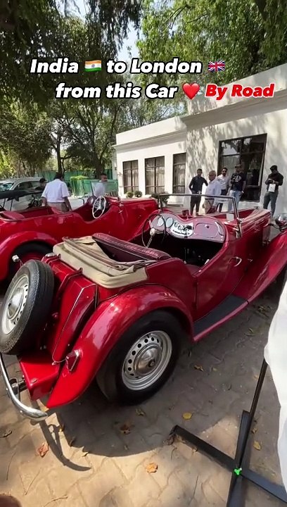 India to London from this car 
