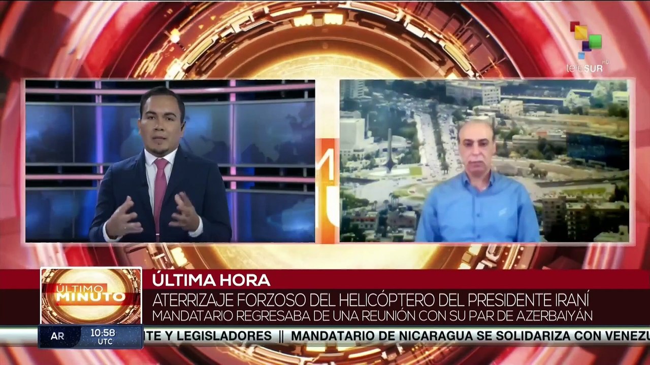 Helicóptero donde viajaba el pdte Ebrahim Raisi sufrió un accidente