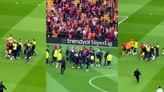 Galatasaray - Fenerbahçe derbisi öncesi kavga! İşte yaşananlar