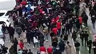 Numancia - Utebo, vídeo del tremendo ambiente entre aficiones