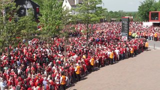 Liverpool fans on Jurgen Klopp Anfield goodbye