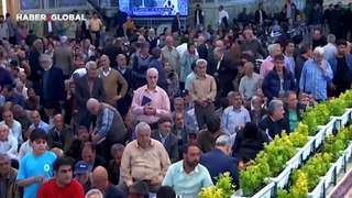 İran'ın ikinci büyük kentinde Reisi için dua ediliyor