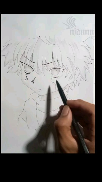 drawing killua zoldyck | Hunter X Hunter