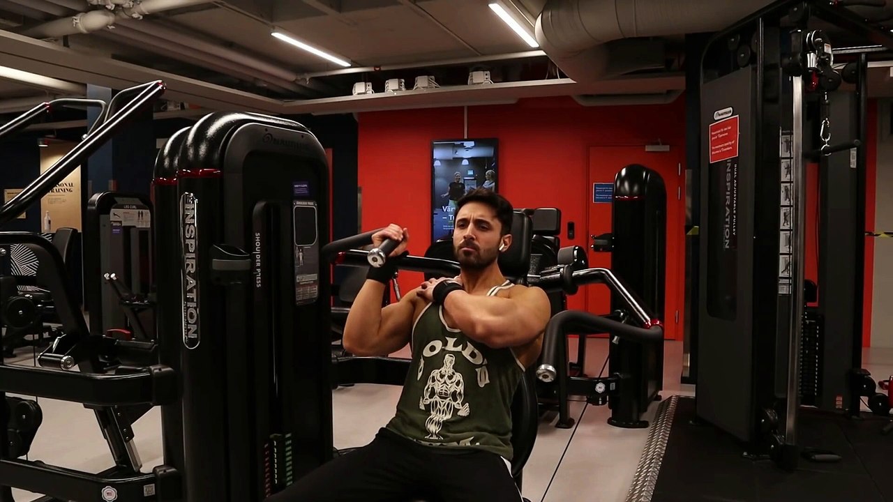 Single arm front press machine