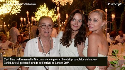 Télécharger la video: Emmanuelle Béart : sa fille Nelly Auteuil sous le feu des projecteurs à Cannes