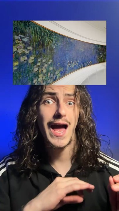 Alors tu savais ??? Voilà le pourquoi du comment de la salle des nymphéas ! Vraiment Claude Monet c'est un délire comment c'est trop trop bien, je suis un fan des nymphéas ❤️