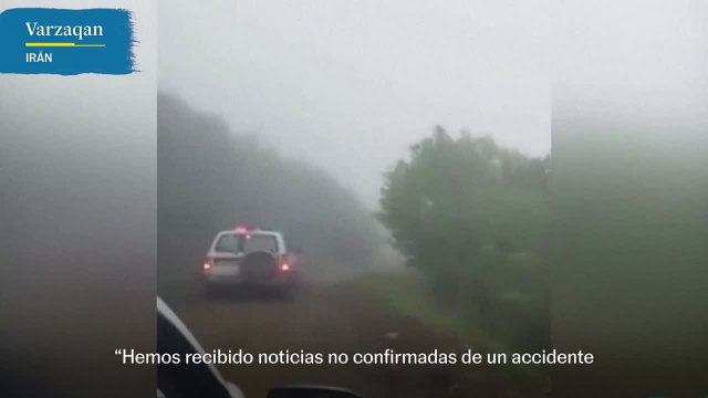 Primeras imágenes de los equipos de rescate llegando al lugar del suceso